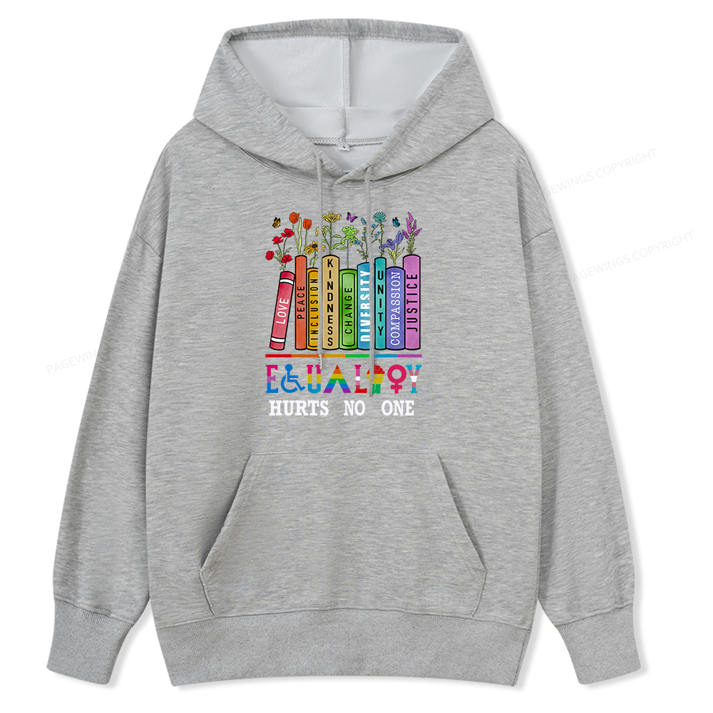 Pagewings Equality Hurts No One Unisex Classic Hoodie