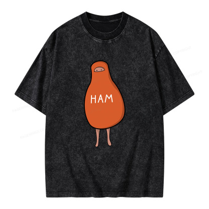Pagewings Scout Ham Unisex Washed T-shirt