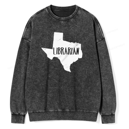 Pagewings Thanku Next Chapter Unisex Washed Sweatshirt