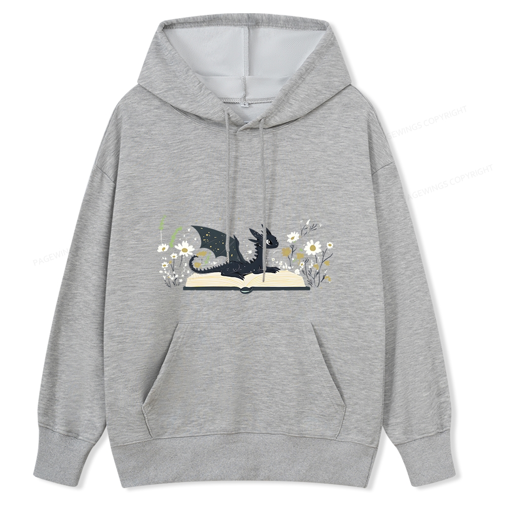 Pagewings Dragon Book Unisex Classic Hoodie