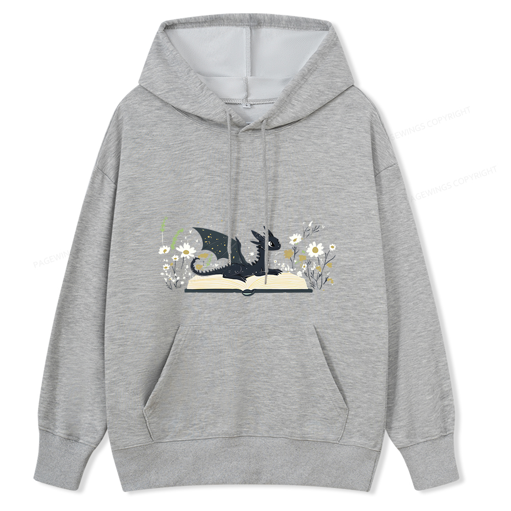 Pagewings Dragon Book Unisex Classic Hoodie