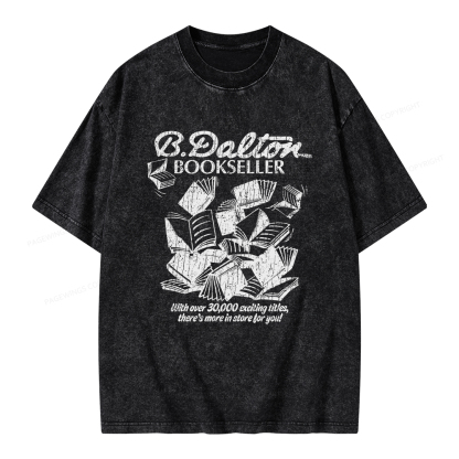 Pagewings B. Dalton Bookseller Unisex Washed T-shirt