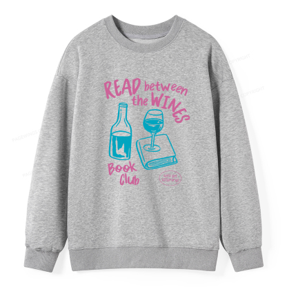 Pagewings Wine Lover Book Club Unisex Classic Sweatshirt