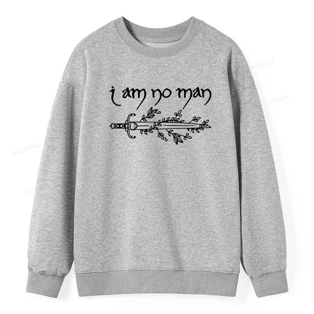 Pagewings I Am No Man Unisex Classic Sweatshirt