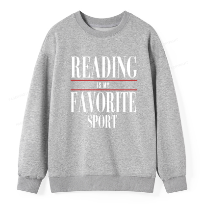 Pagewings Reading Is My Favorite Sport Unisex Classic Sweatshirt