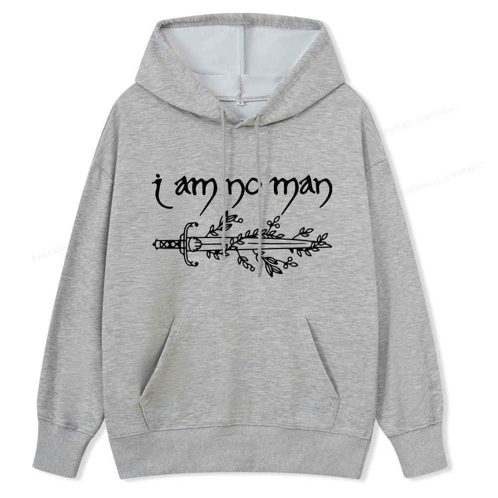 Pagewings I Am No Man Unisex Classic Hoodie