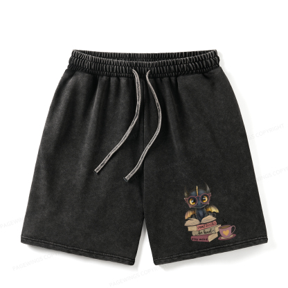 Pagewings Fourth Wing Dargon Unisex Washed Shorts