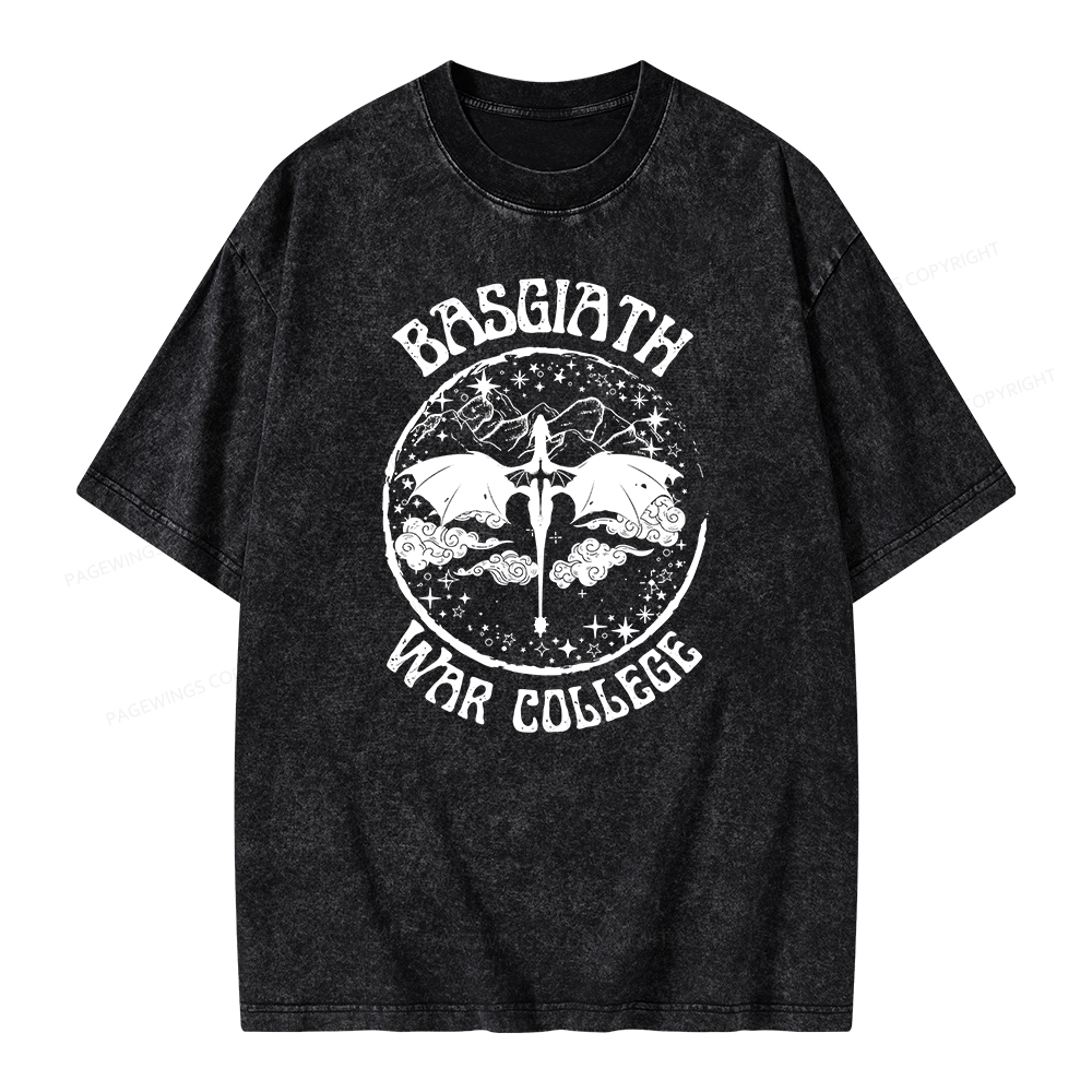 Pagewing Fouth Wings Unisex Washed T-shirt