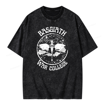 Pagewing Fouth Wings Unisex Washed T-shirt
