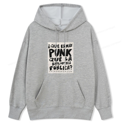 Pagewings What's More Punk Than The Public Library Unisex Classic Hoodie
