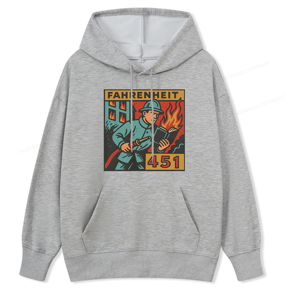 Pagewings Literature 451 Unisex Classic Hoodie