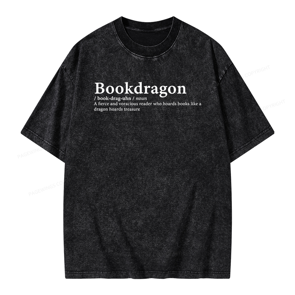 Pagewing Bookvoyager: Journey Through Words book lover Unisex Washed T-shirt