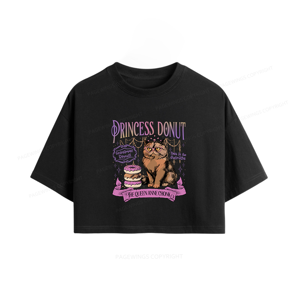 Pagewings Sci-Fi Book Lovers Women Crop Tops