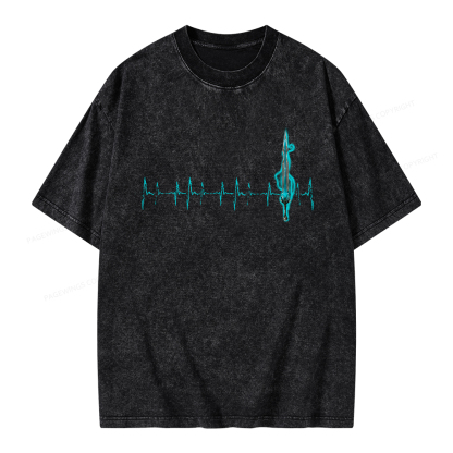 Pagewings Ten Heartbeats Stormlight Unisex Washed T-shirt