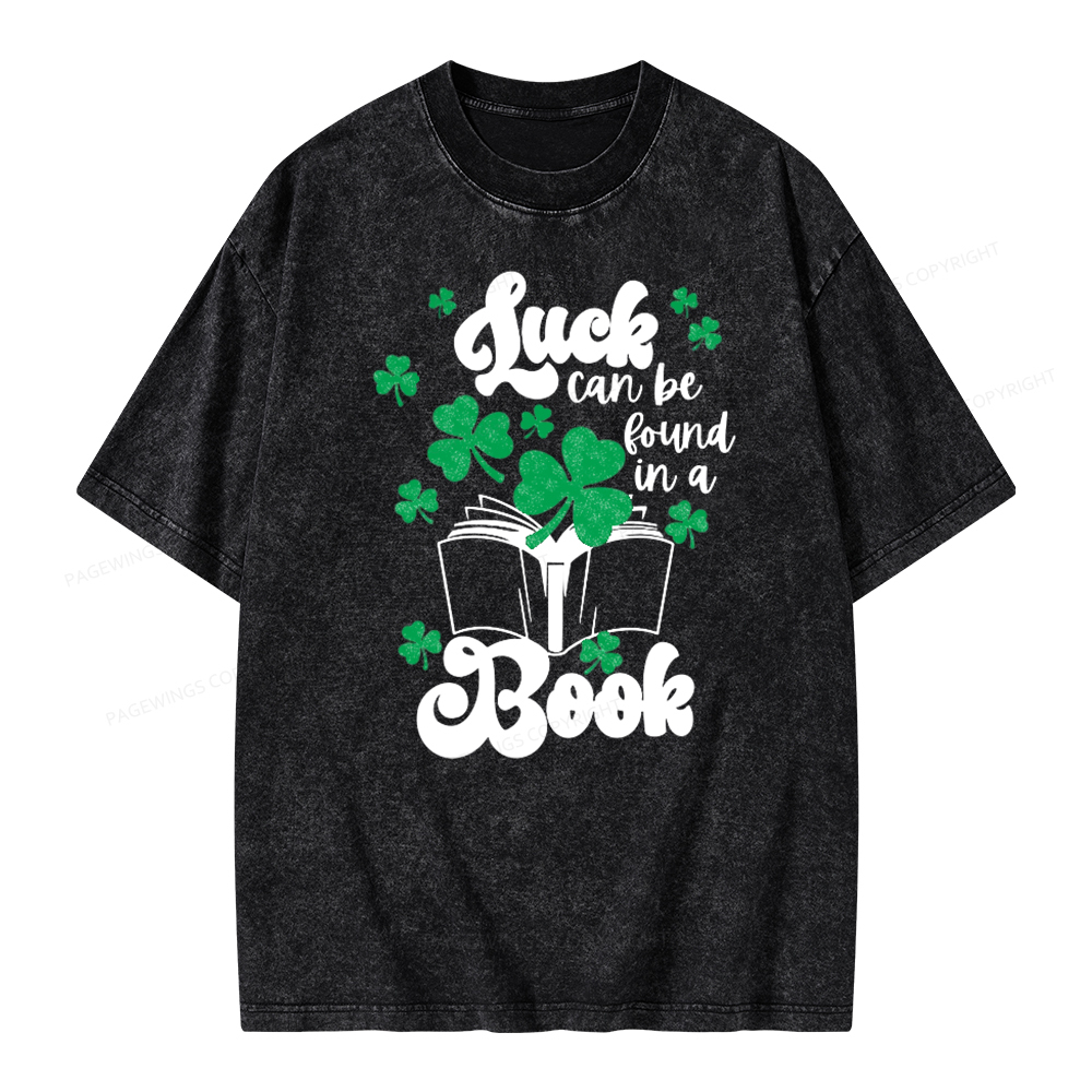 Pagewing Book Lover Shirt, Teacher Book Shirt Unisex Washed T-shirt