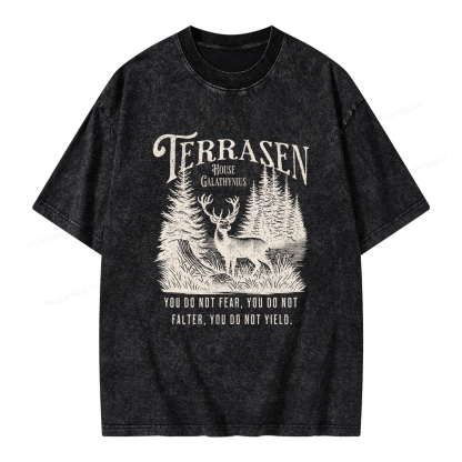 Pagewings Terrasen Unisex Washed T-shirt