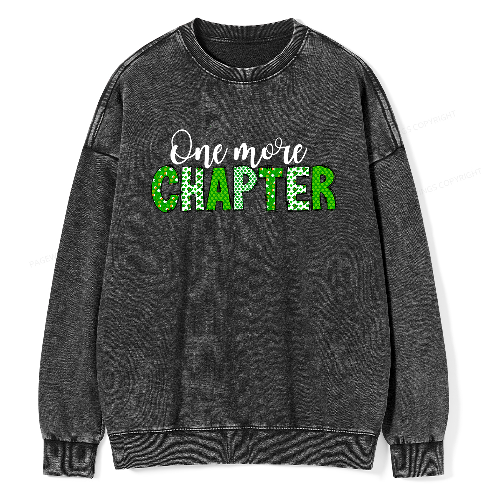 Pagewing Book Lovers St Pattys Day Shirt Unisex Washed Sweatshirt