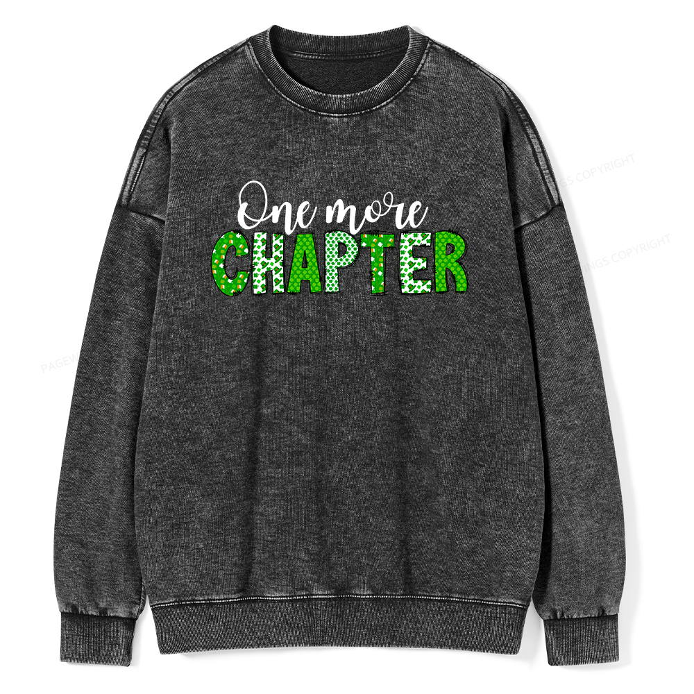 Pagewing Book Lovers St Pattys Day Shirt Unisex Washed Sweatshirt