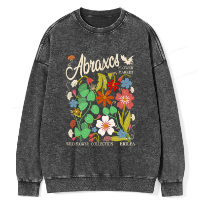 Pagewings Abraxos Unisex Washed Sweatshirt
