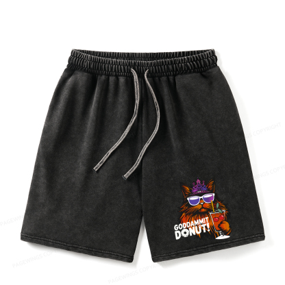 Pagewings Read Sci-Fi Book Unisex Washed Shorts