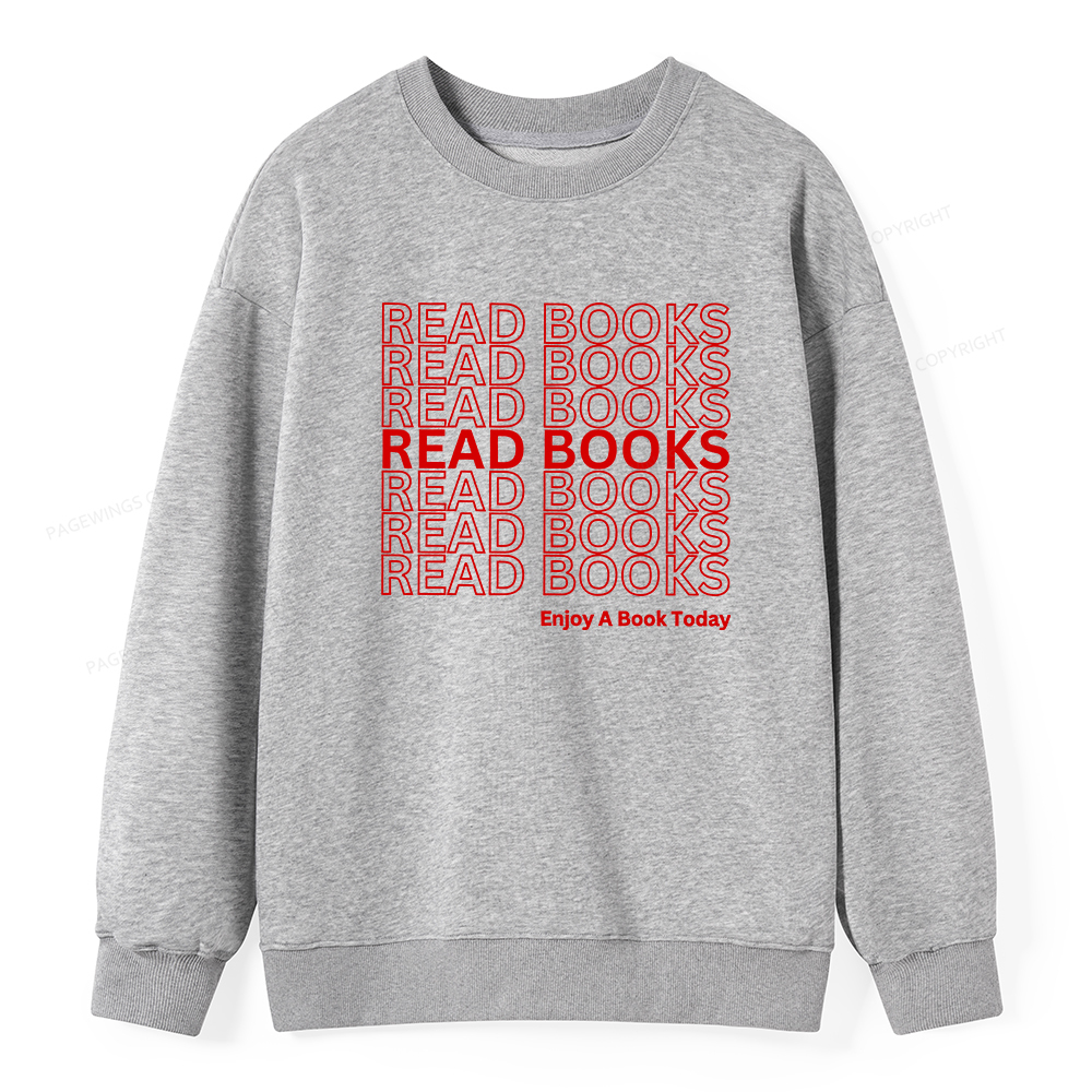 Pagewings Read Books Librarian Unisex Classic Sweatshirt