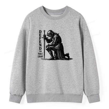 Pagewings Defend the Public Library Unisex Classic Sweatshirt