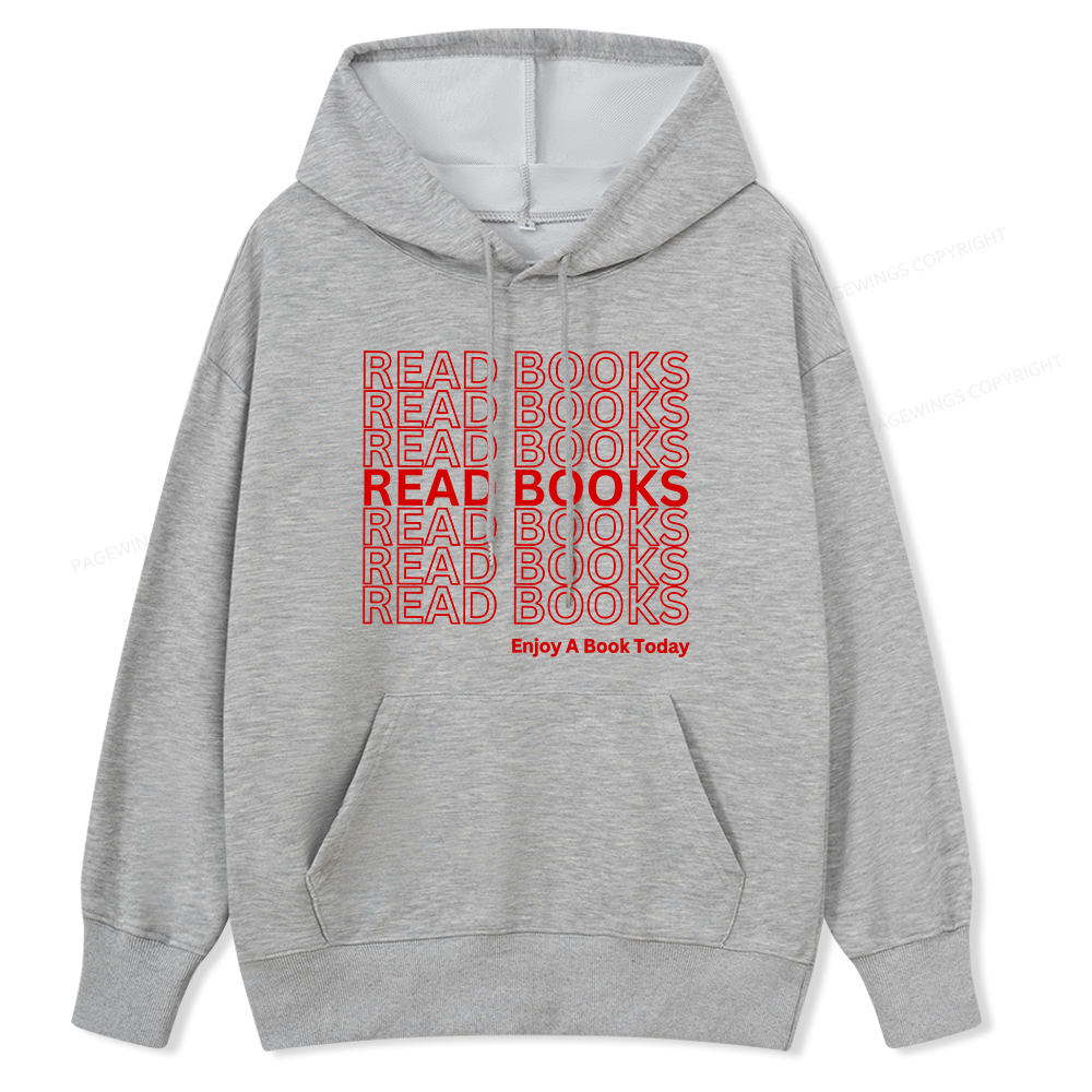 Pagewings Read Books Librarian Unisex Classic Hoodie