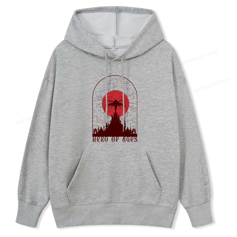 Pagewings Mist Bookish Unisex Classic Hoodie