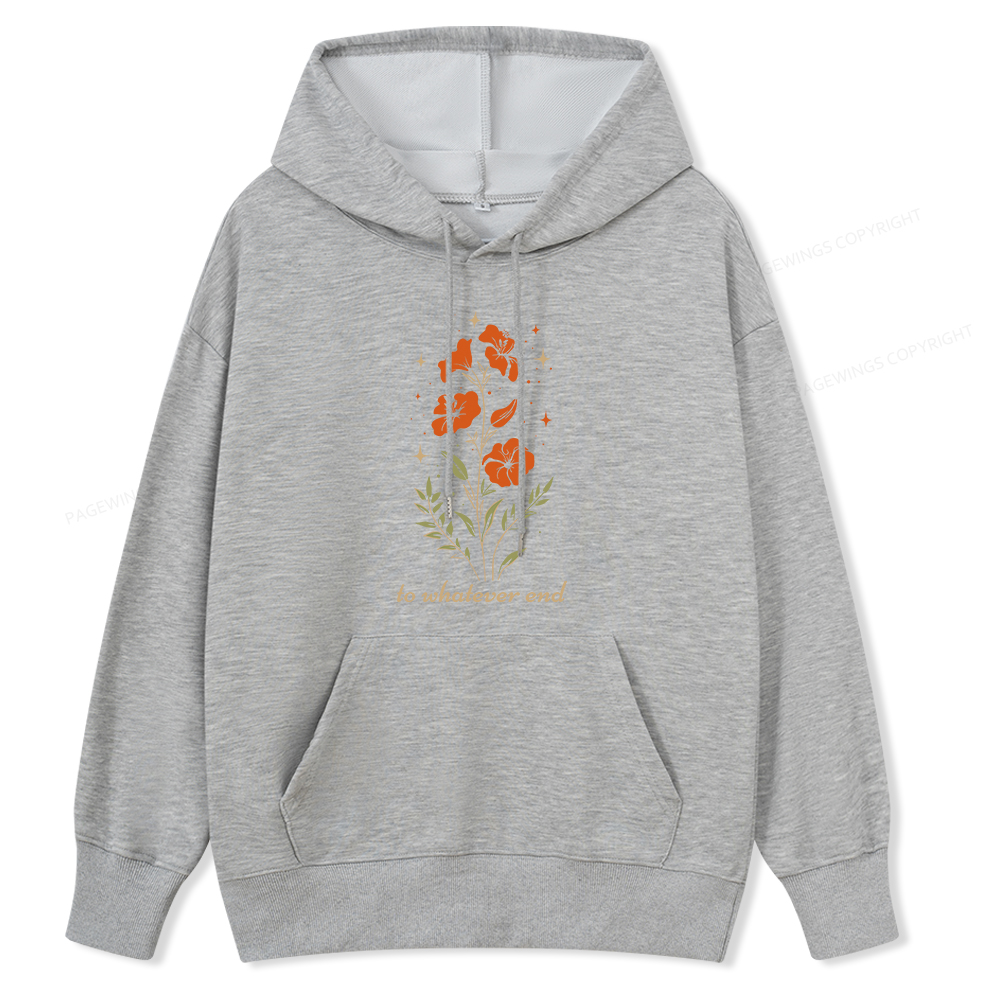 Pagewings To Whatever End Unisex Classic Hoodie