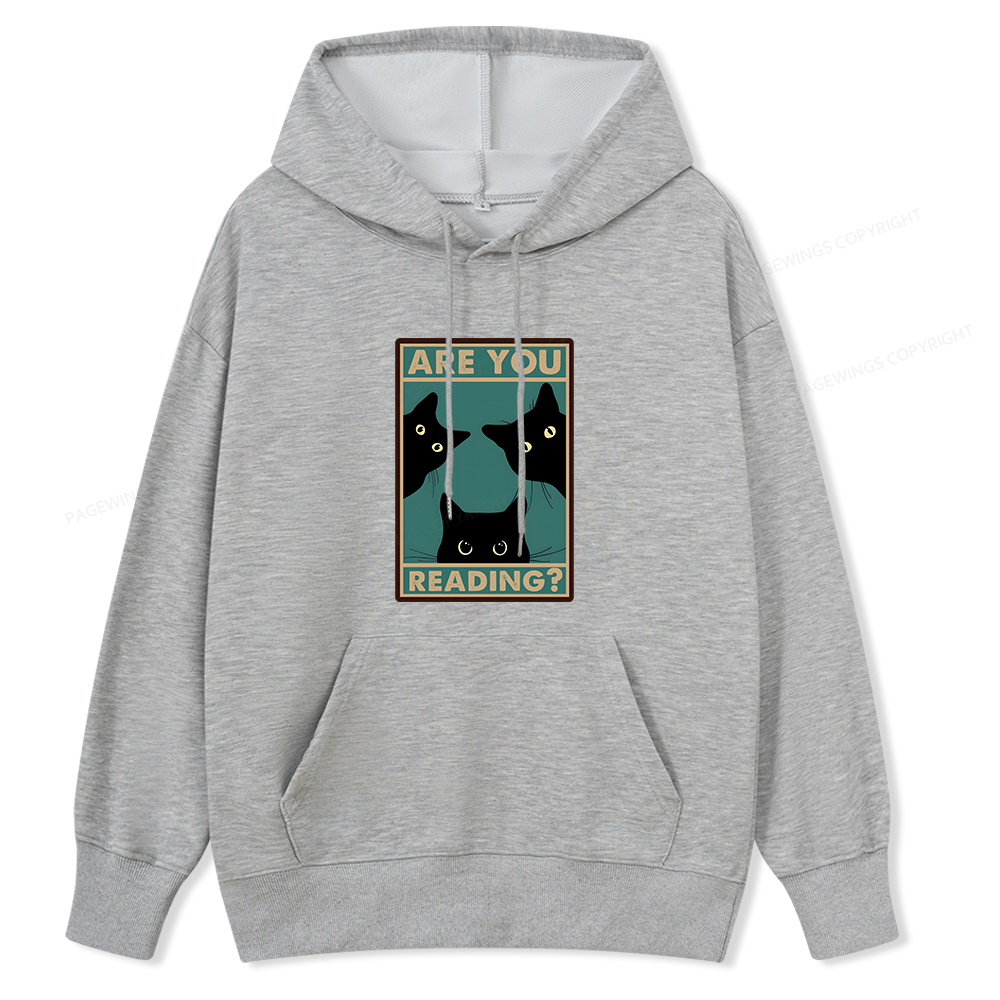 Pagewings Are You Reading Unisex Classic Hoodie