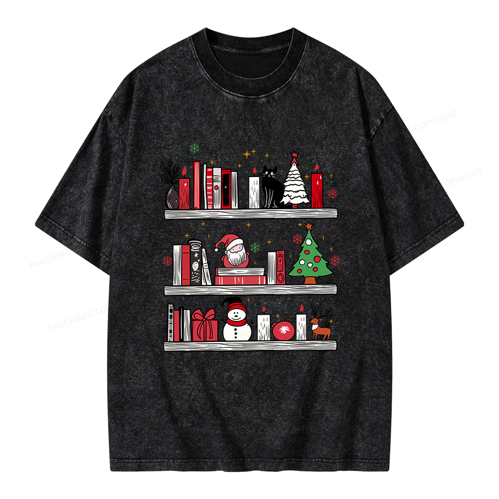 Pagewings Book Lover Unisex Washed T-shirt