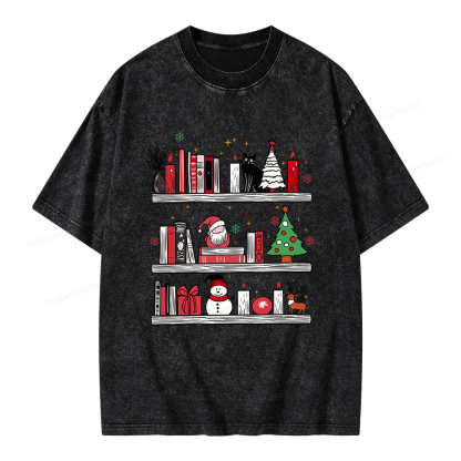 Pagewings Book Lover Unisex Washed T-shirt
