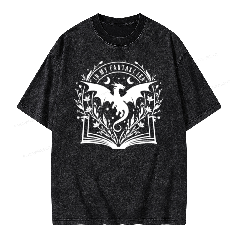 Pagewing Fantasy Era Unisex Tee Unisex Washed T-shirt