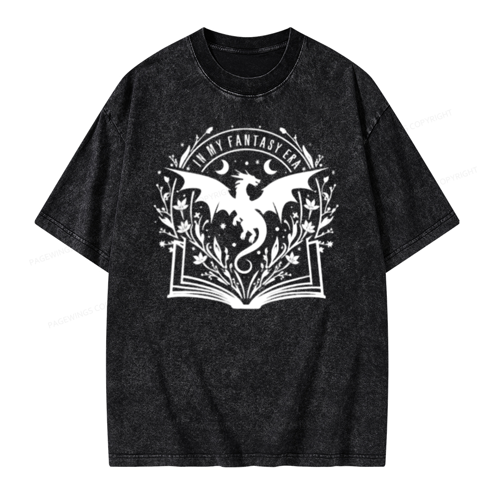 Pagewing Fantasy Era Unisex Tee Unisex Washed T-shirt