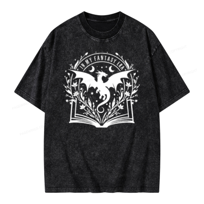 Pagewing Fantasy Era Unisex Tee Unisex Washed T-shirt