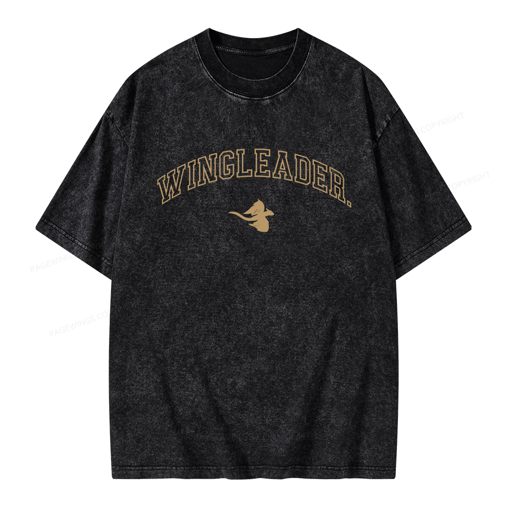 Pagewings Wingleader Unisex Washed T-shirt