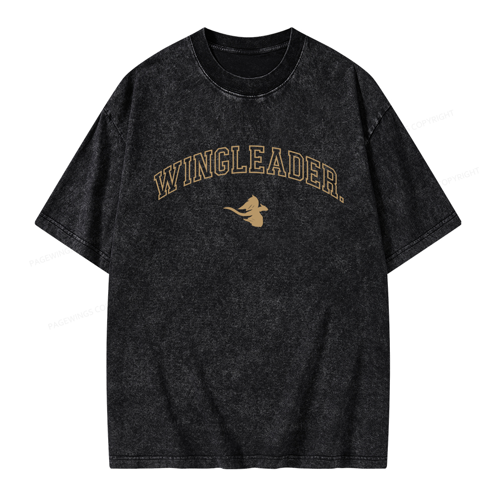 Pagewings Wingleader Unisex Washed T-shirt