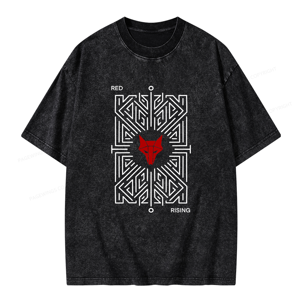 Pagewings Howlers Unisex Washed T-shirt