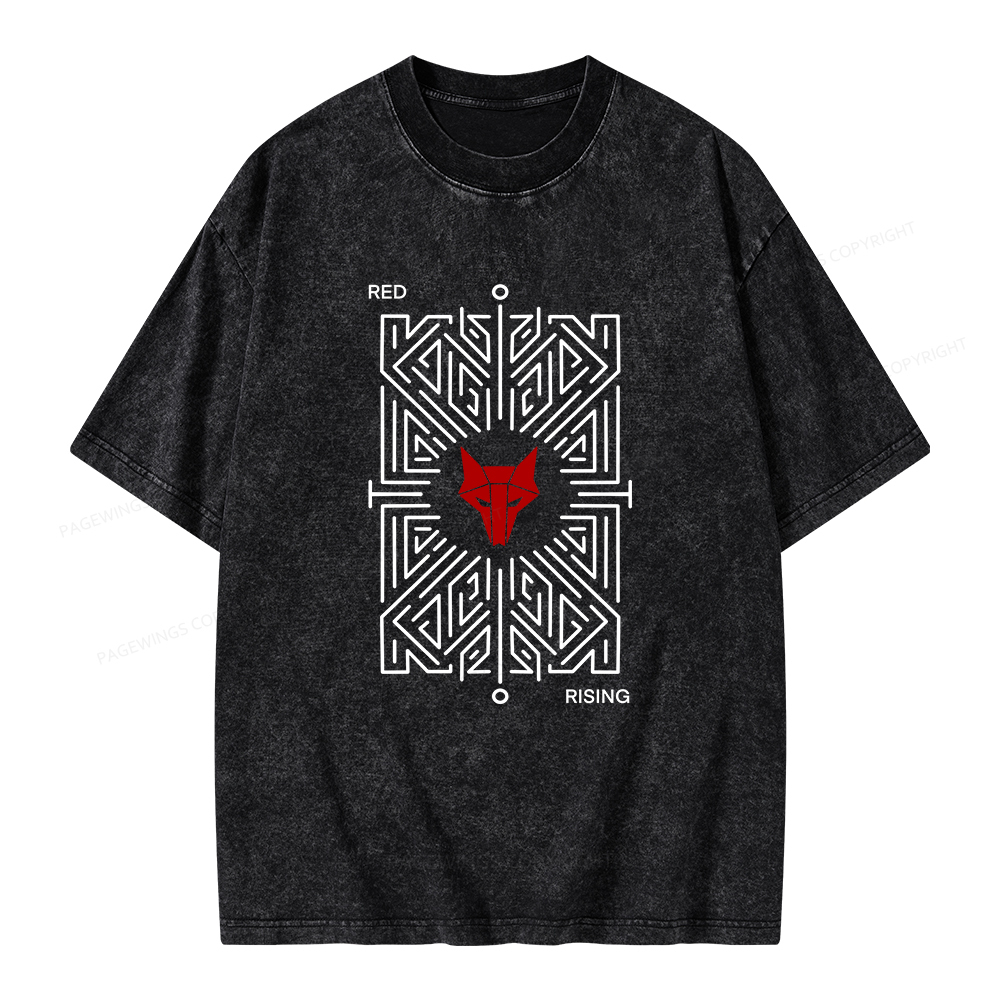 Pagewings Howlers Unisex Washed T-shirt