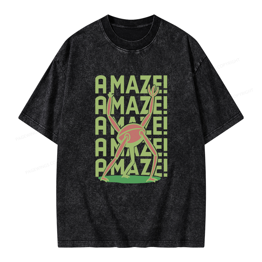 Pagewings Rocky Amaze Unisex Washed T-shirt