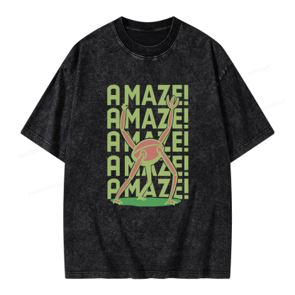 Pagewings Rocky Amaze Unisex Washed T-shirt