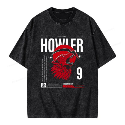 Pagewings Howler Unisex Washed T-shirt