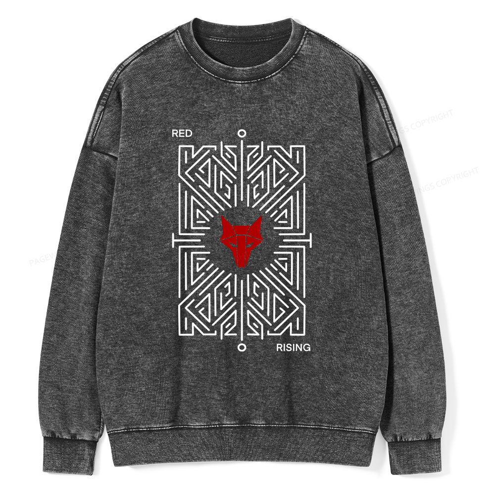 Pagewings Howlers Unisex Washed Sweatshirt