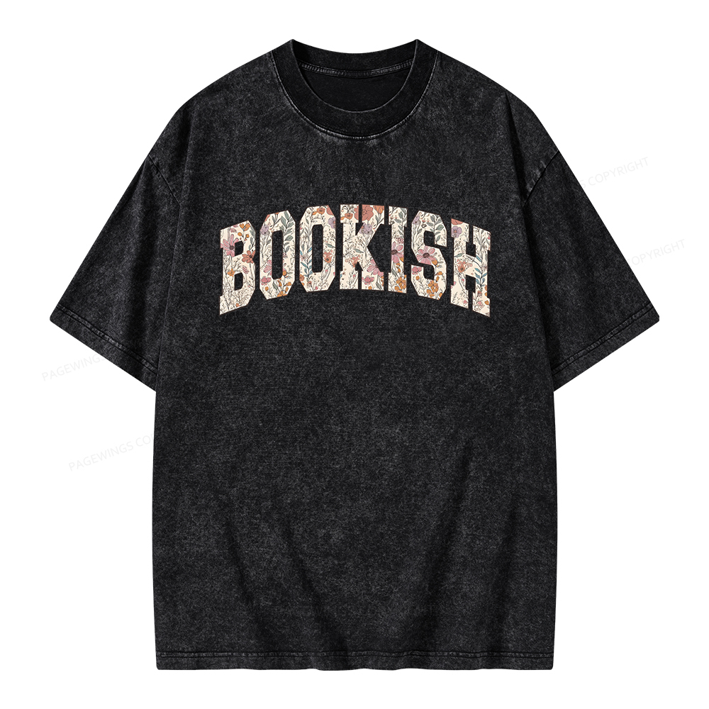 Pagewings Bookish Unisex Washed T-shirt