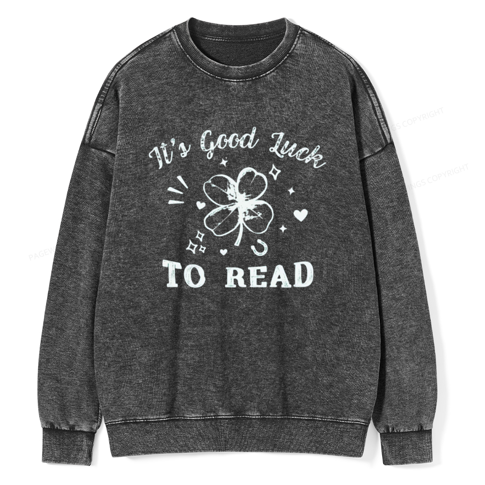 Pagewings St Patricks Day Teacher Shirts  Unisex Washed Sweatshirt