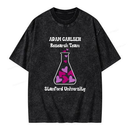 Pagewings Adam Carlsen Research Team Unisex Washed T-shirt