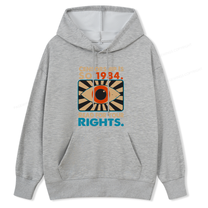 Pagewings Read For Your Rights Unisex Classic Hoodie
