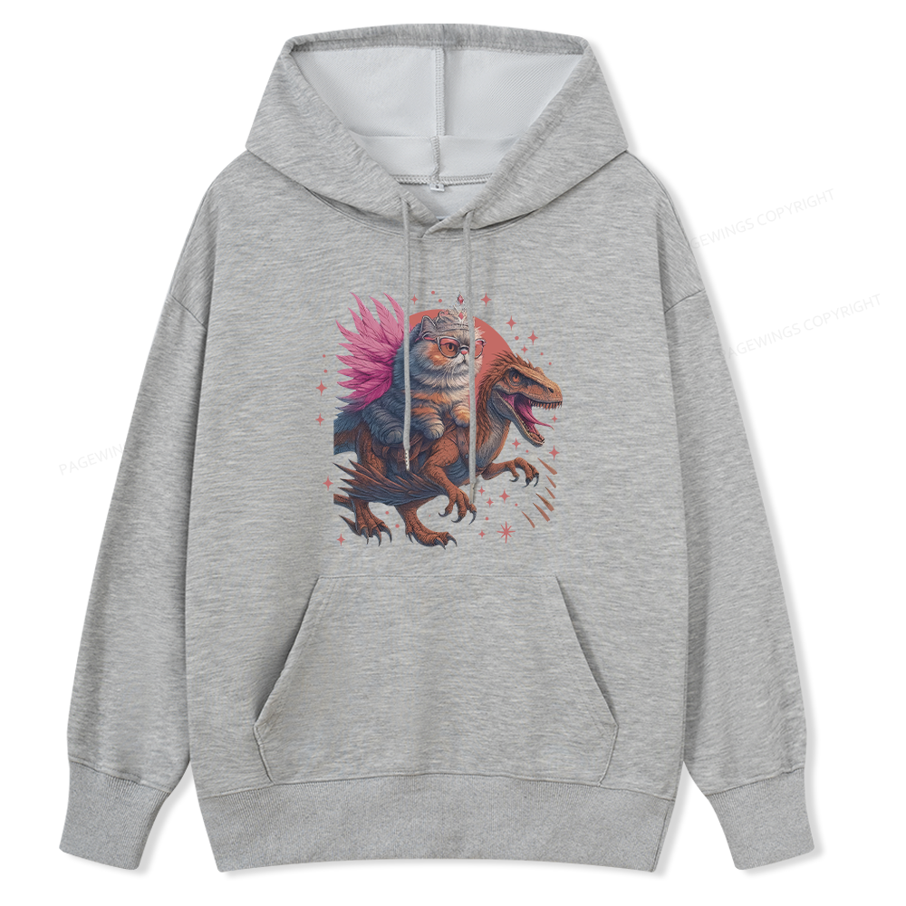 Pagewings Vintage Book Lover Princess Unisex Classic Hoodie