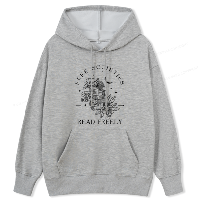 Pagewings Free Societies Read Freely Unisex Classic Hoodie