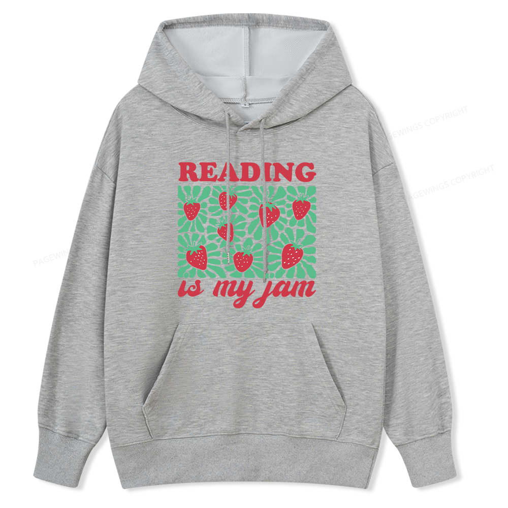 Pagewings Reading Is My Jam Unisex Classic Hoodie